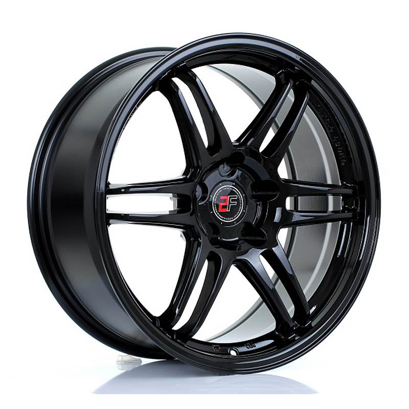 2FORGE ZF5 18x8" - Gloss black - M3 (passar �ven Performance)