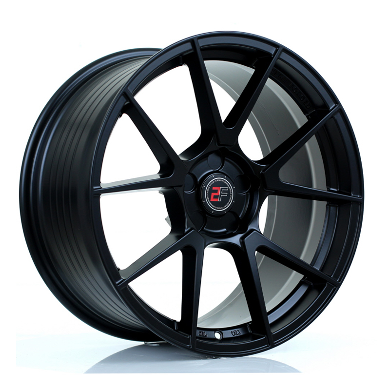 2 Forge ZF6 19x9,5" - Matt black - Model S 2022 -
