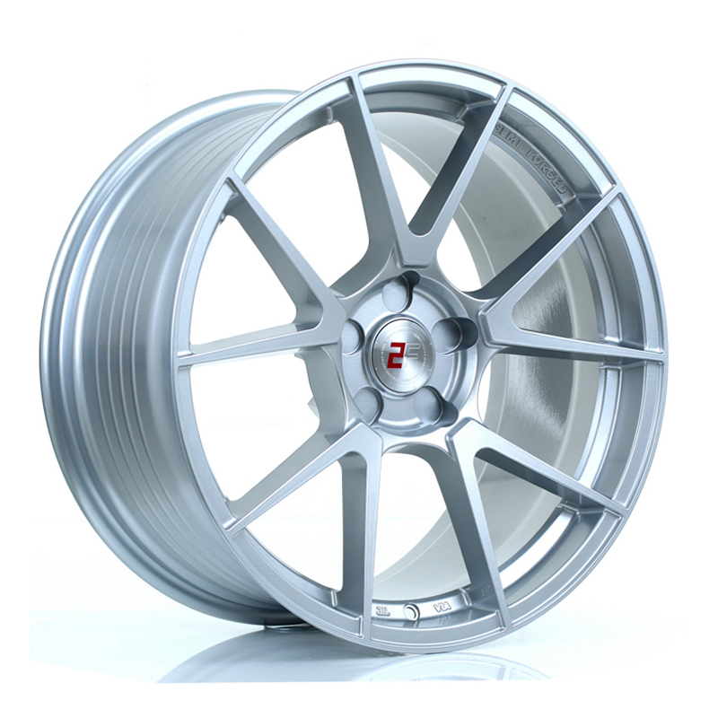 2 Forge ZF6 19x9,5" - Silver - Model S 2022 -