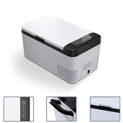 Kylbox med kompressor 18l - Vit