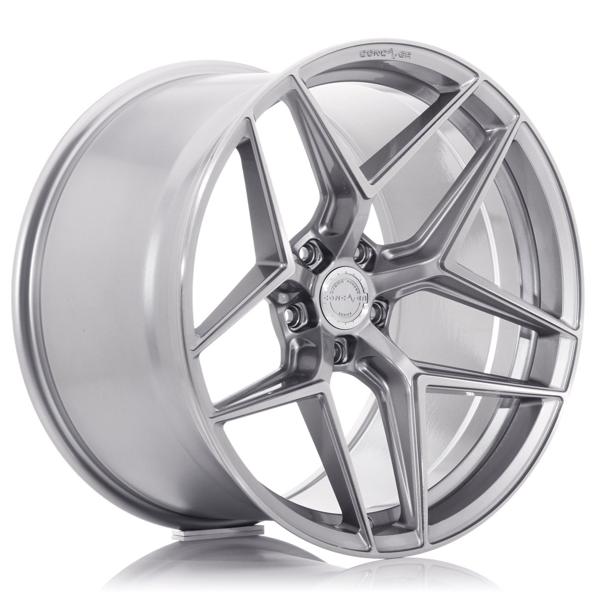 Concaver CVR2 22" Staggered - Brushed Titanium - Taycan