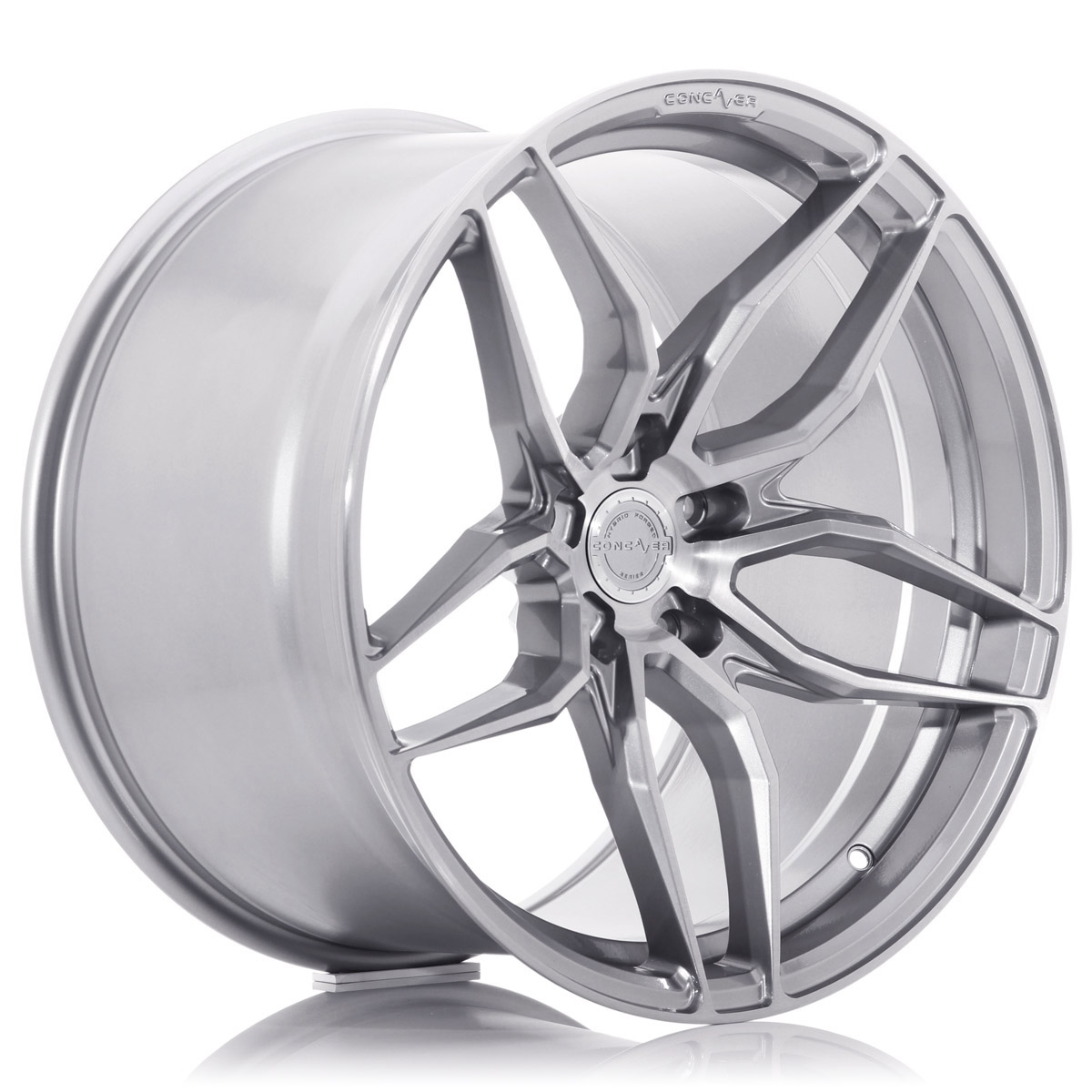 Concaver CVR3 22" Staggered - Brushed Titanium - Model X