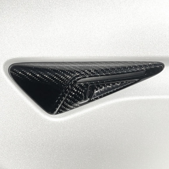 Kolfibertrim Sidoblinkers 2021 - MY / M3