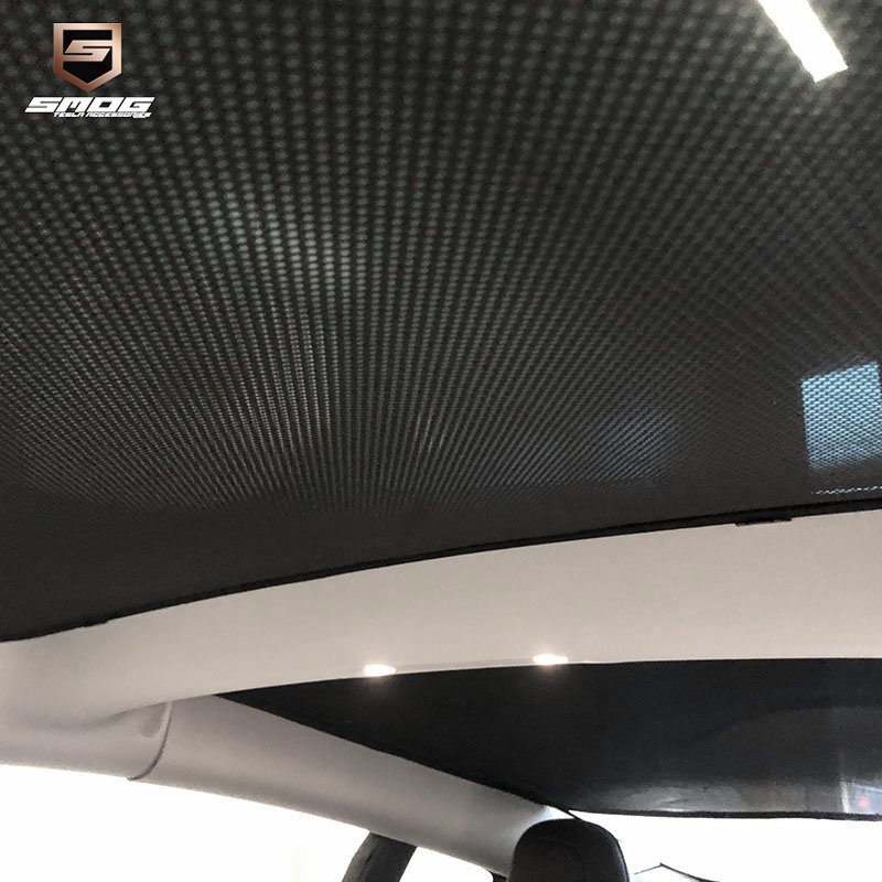 Solskydd Halv bakruta - Glastaket M3