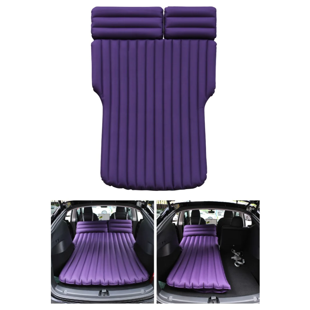 Luftmadrass med 12V pump Tesla - Lila