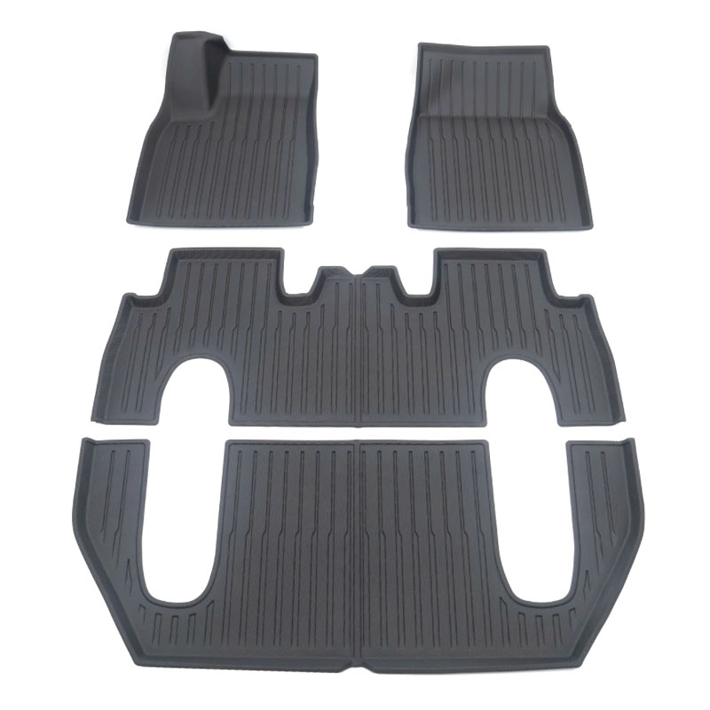 Kup�mattor TPE (h�ga kanter) - Model X 6 s�ten - 2021+