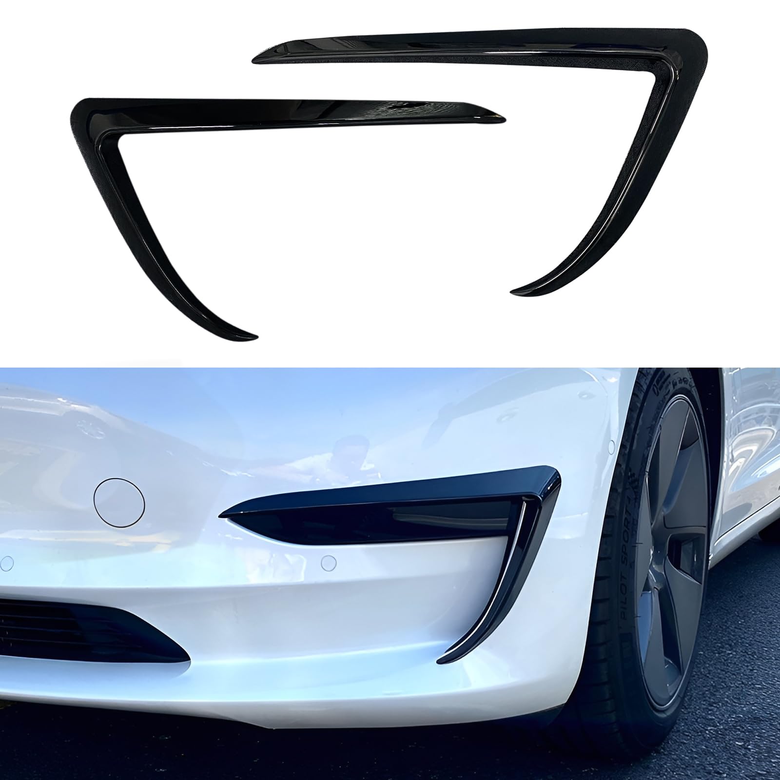 Dimljus-trim Tesla Model 3