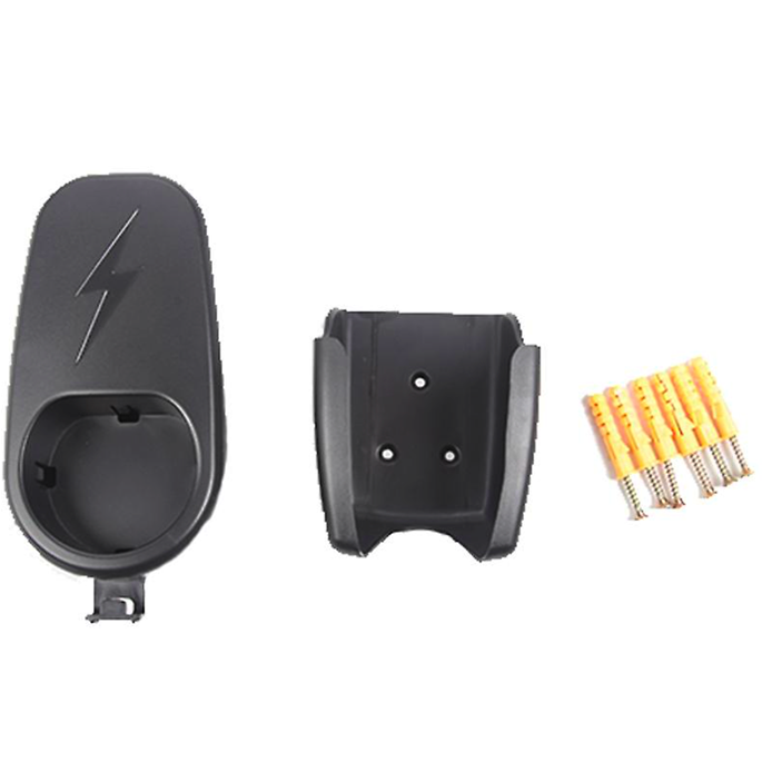 V�ggf�ste f�r typ 2 kontakt + kabelh�llare