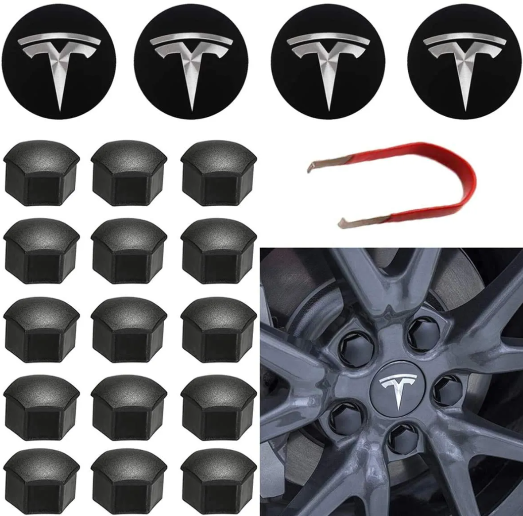 Centrumkapslar (flera f�rger) inkl mutterk�por